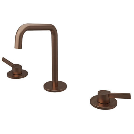 Melangeur Lavabo 3 Trous Piega Inox - CRISTINA ONDYNA PA20528