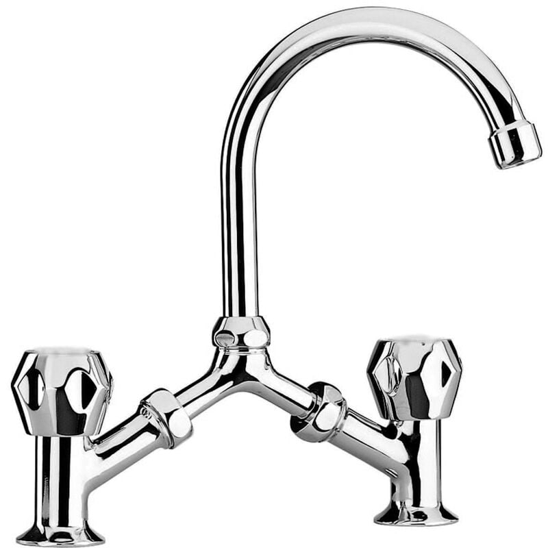 Mélangeur lavabo à pont Orchidea Tevere