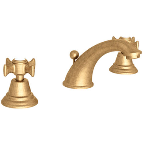 Mélangeur lavabo chambord 3 trous vieux bronze mat +vidage - CRISTINA ONDYNA CH11393
