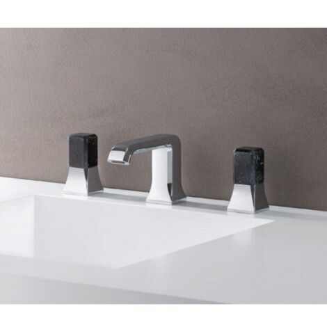 MELANGEUR LAVABO ITALY 3 TROUS POIGNEE MARQUINIA AVEC VIDAGE UP&DOWN - CRISTINA ONDYNA IT20551MQ