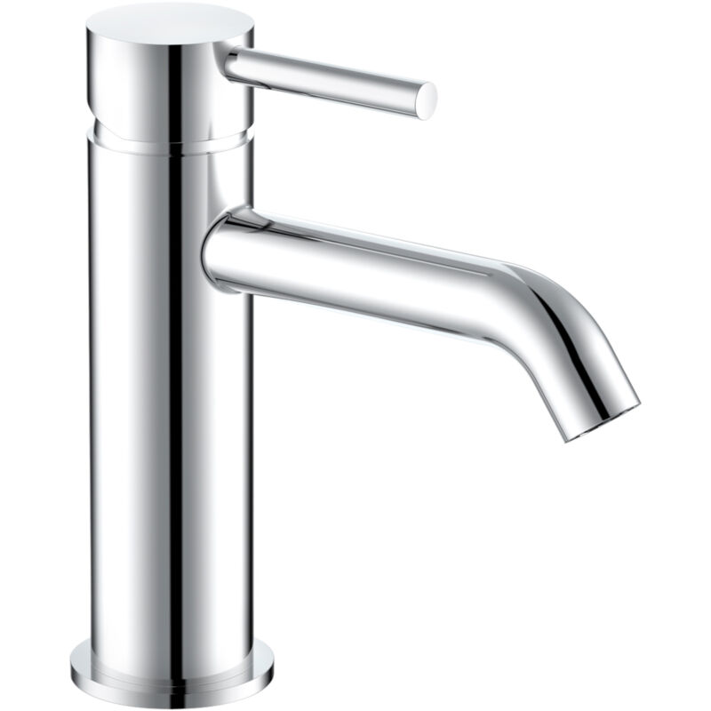 Mélangeur lavabo moderne complet chromé