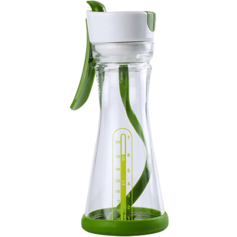 Mélangeur manuel de vinaigrette en verre de 101 à 200 ml, mini agitateur de vinaigrette pour marinades