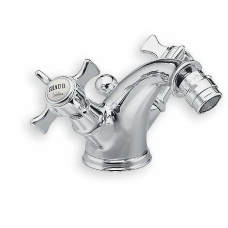 Mélangeur monotrou avec vidage pour bidet RETRO CHAMBORD - CRISTINA ONDYNA CH11651