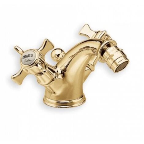 Mélangeur monotrou avec vidage pour bidet RETRO CHAMBORD - CRISTINA ONDYNA CH11652