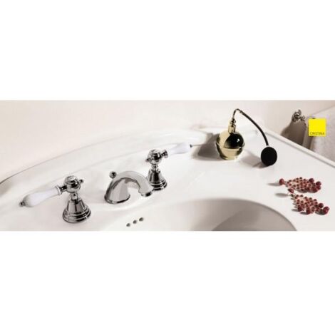Mélangeur pour lavabo 3 trous RETRO CANOVA ELITE - CRISTINA ONDYNA CL20151