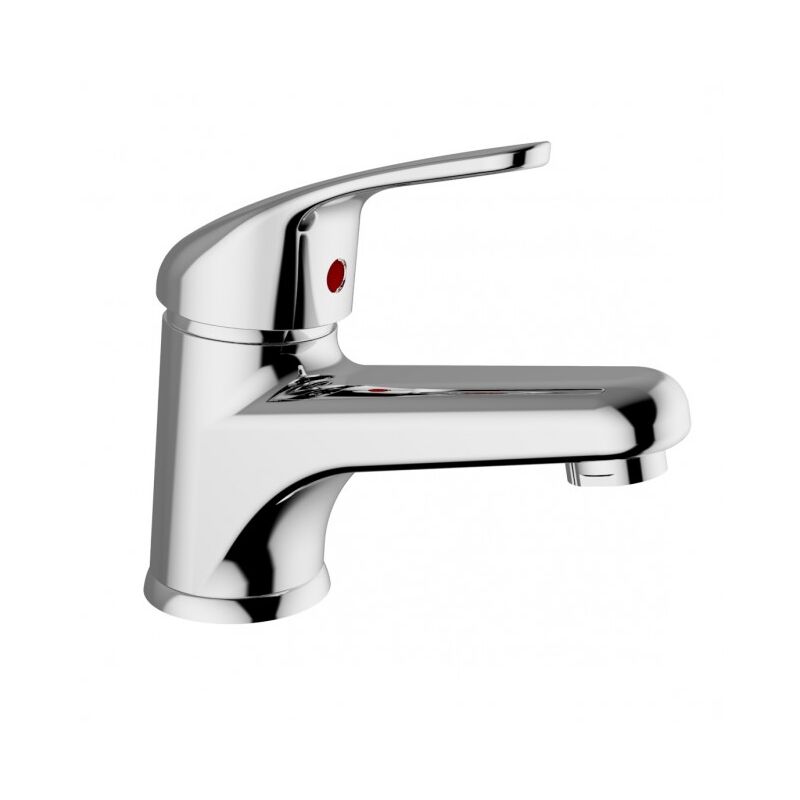 Mélangeur pour lavabo en laiton chromé - Teorema Golf Plus