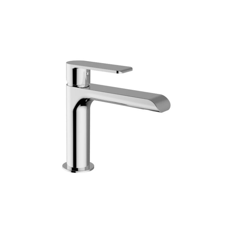 Mélangeur pour lavabo en laiton chromé - Teorema xs