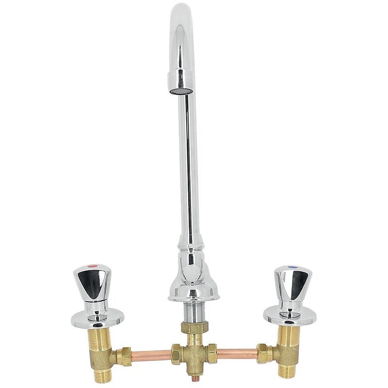 Mélangeur rénovation évier 3 trous entraxe 120-240 mm