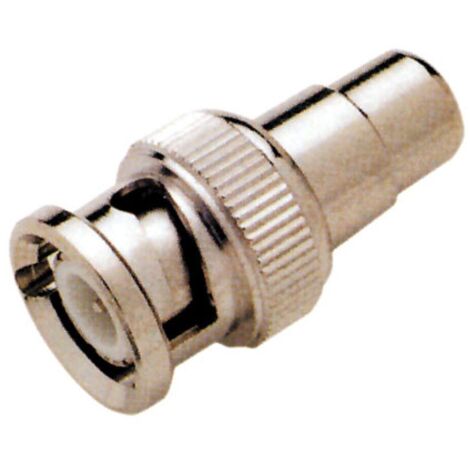 Melchioni Adaptador de TV BNC macho - RCA hembra 433329958