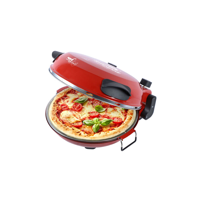 Image of Bellanapoli macchina e forno per pizza 1 pizza(e) 1200 w Rosso - Melchioni