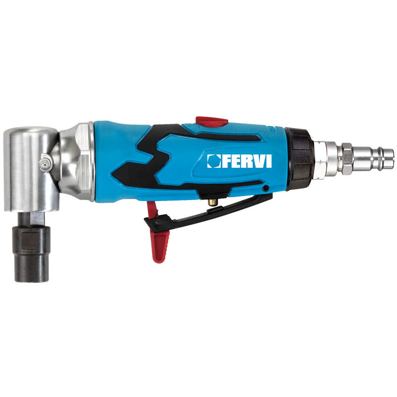Fervi - meleuse pneumatique droite et d'angle 1/4' a air comprime 0416