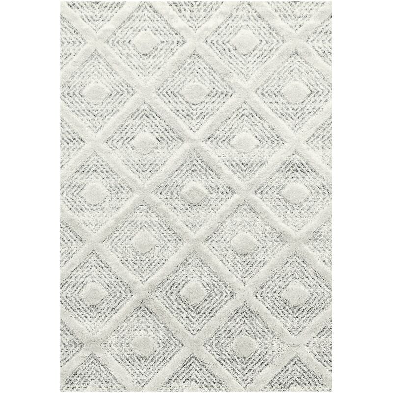 Tapis en relief Berbère melia Crème (140x200cm)