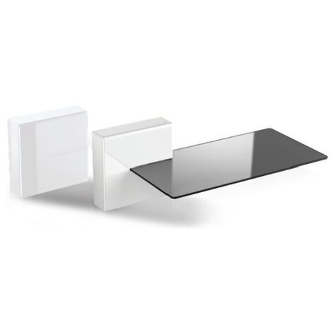 Meliconi 138164 Supporto da Parete Copricavi Componibile 200X205X53 Gloss Bianco
