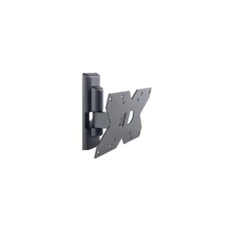 Meliconi CME ETR120, Soporte de TV para pared, Soporte de TV Inclinable, Soporte de TV Plano de 14" a 32", VESA 75-100-200x100, Capacidad de carga 20 Kg, Made in Italy, Negro