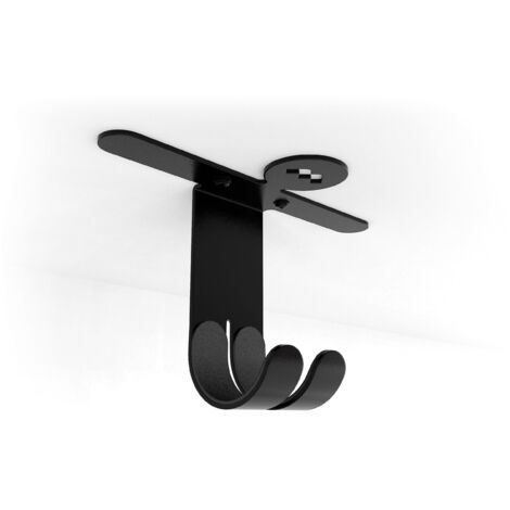 Meliconi MyBike Supporto Universale per Bicicletta da Soffitto, Supporto Portabici Soffitto da Esterno e Interno, Supporto Premontato in Acciaio, Portata 30 Kg, Made in Italy