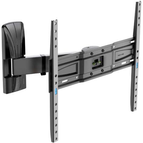 Meliconi SlimStyle Plus 400 SR Supporto da Parete per Tv Monitor 40 a 82 Pollici Nero