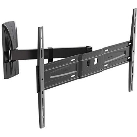 Meliconi SlimStyle Plus 600 SR Supporto da Parete per Tv Monitor 50 a 82 Pollici Nero