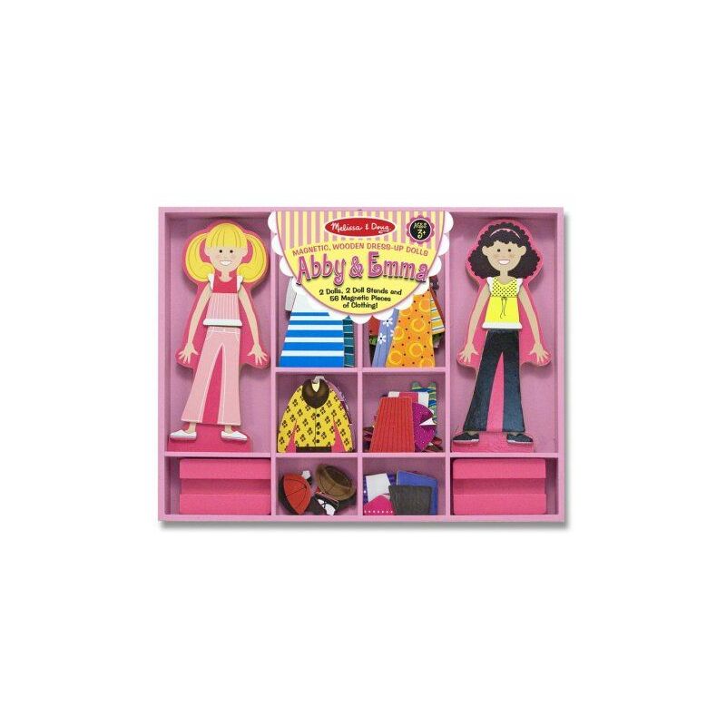 

Melissa & Doug Abby & Emma Magnetic Dress-Up Set Moda