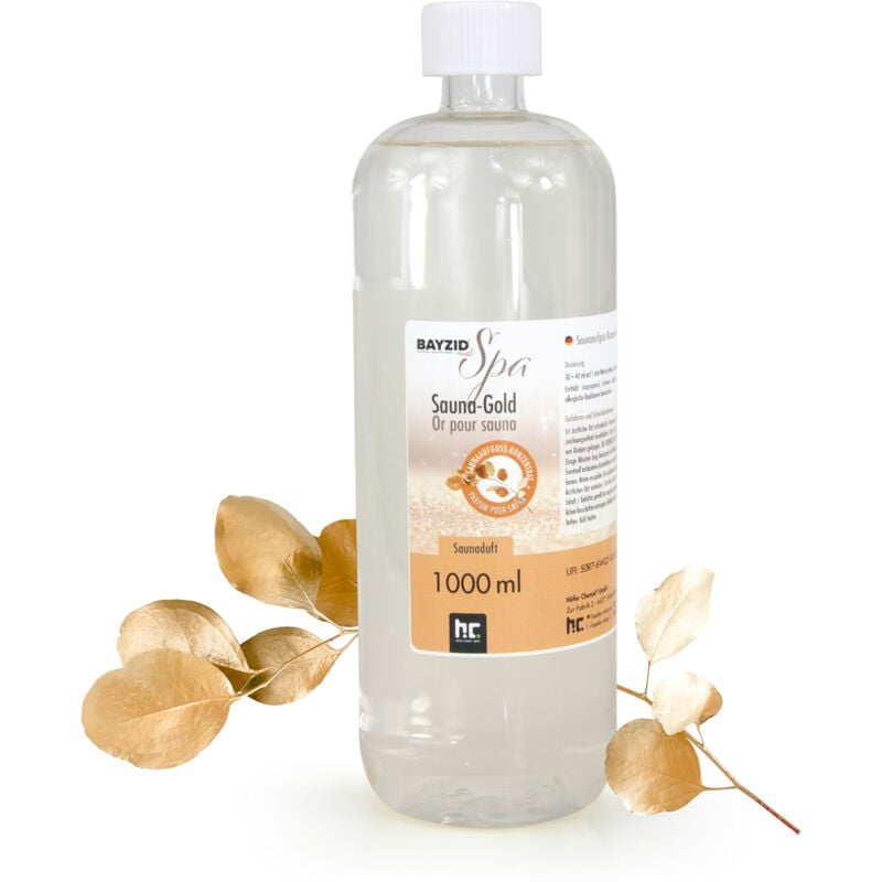 Bayzid Parfum de sauna bayzid® spa - Or pour sauna en bouteille de 1 l 1 l (en)