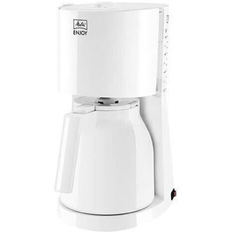 MELITTA 1017-05 Macchina da caffè a filtro con caraffa termosifonica Enjoy II Therm - Bianco