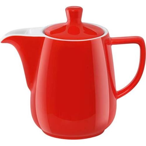 Melitta 219094 - Brocca in porcellana, 0,6 l, colore: Rosso
