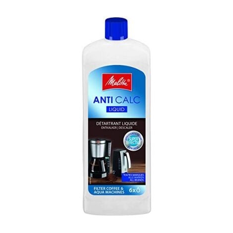 MELITTA FRANCE Melitta 90451942 Liquide Détartrant Anti Calcaire pour Cafetières Filtres 250 ml