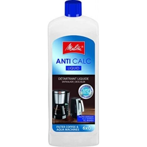 Melitta 90451942 liquido decalcificante trasparente 250 ml