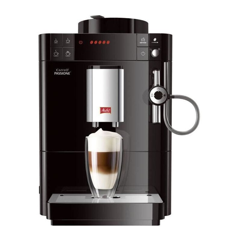 Passionne Noir F530-102 Machine a Cafe et Boissons Chaudes Automatique - Melitta
