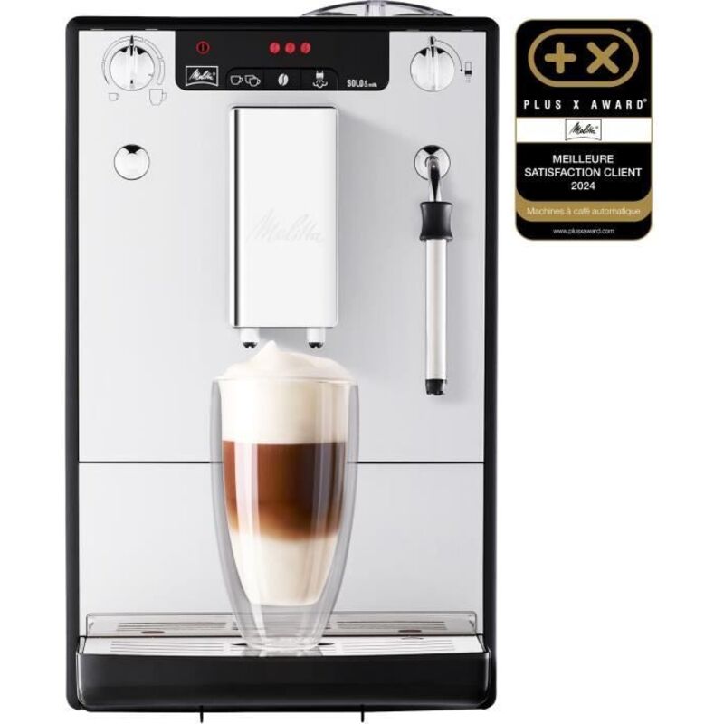 Caffeo Solo+Milk e 953-102 Argent - Melitta