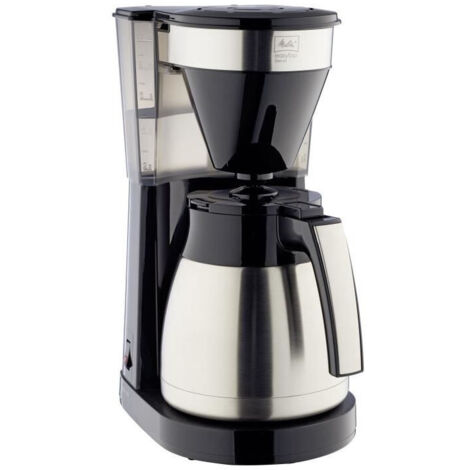 Melitta - easy top therm ii steel noir-argent - 6764913 -
