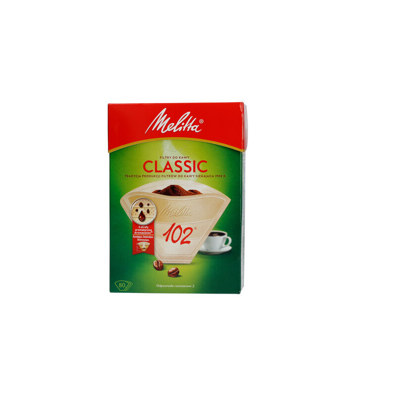 Image of Melitta - Filtri caffè in carta 102 - Classic - 80 pezzi