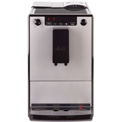 Melitta Macchina da Caff� a Grani Solo Pure Silver con Macinacaff� Automatico e Sistema di Estrazione degli Aromi