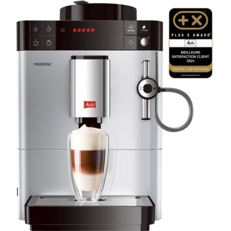 Melitta Passione F530-101 Vollautomaten Kaffeemaschine Silber