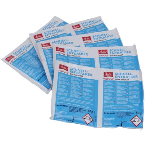 Melitta professional - schnell-entkalker 10 x 50gr - 43784 - 4024472437849