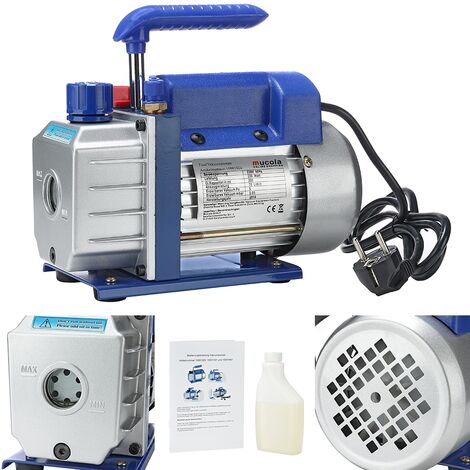 Melko 70 l/min Vakuumpumpe Unterdruckpumpe Vakuum PumpeIndustrie-Vakuumpumpe mit Aluminiumgehäuse inkl. Ölflasche
Diese Vakuumpumpe ist für den professionellen Einsatz vorgesehen. Die Pumpe erzeugt ei