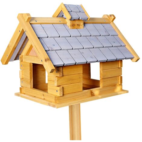 Melko Birdhouse Wood Birdhouse Mangiatoia per gli uccelli Birdhouse Villa Birdhouse Stazione di alimentazione 