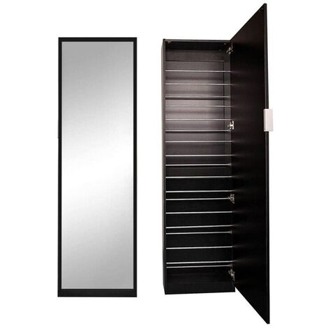 Melko specchio armadio a specchio 180CM armadio nero armadio a corridoio ??