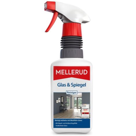 MELLERUD Glas & Spiegel Reiniger mit Anti-Beschlageffekt, 500ml