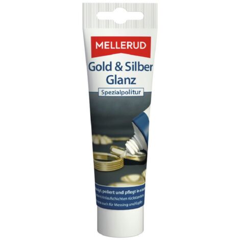 MELLERUD Gold & Silber Glanz Spezialpolitur, 75 ml
