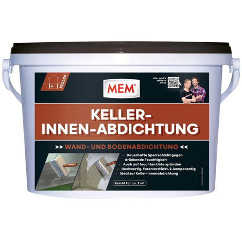 MEM Keller-Innen-Abdichtung 5,0 kg Trockener Keller