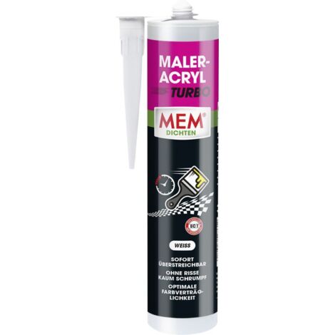MEM Maler Acryl Turbo weiß 300 ml Acryl