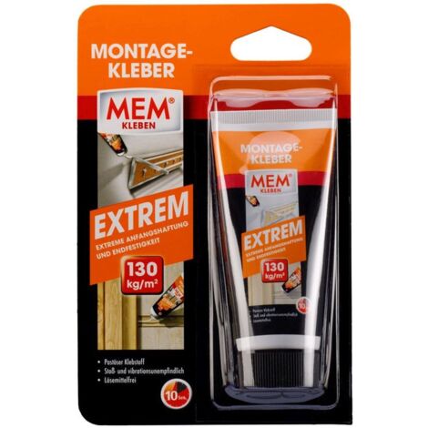 MEM Montage-Kleber Extrem 70 g Montagekleber