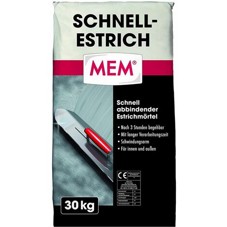 MEM Schnell-Estrich, 30 kg