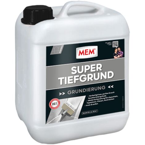 MEM Super-Tiefgrund - Universalgrundierung, 10 Ltr