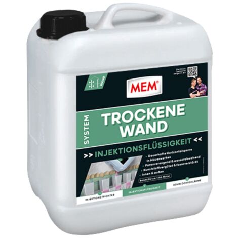 MEM Trockene Wand Injektionsflüssigkeit, 5 Ltr