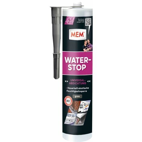 MEM Water Stop grau, 290 ml