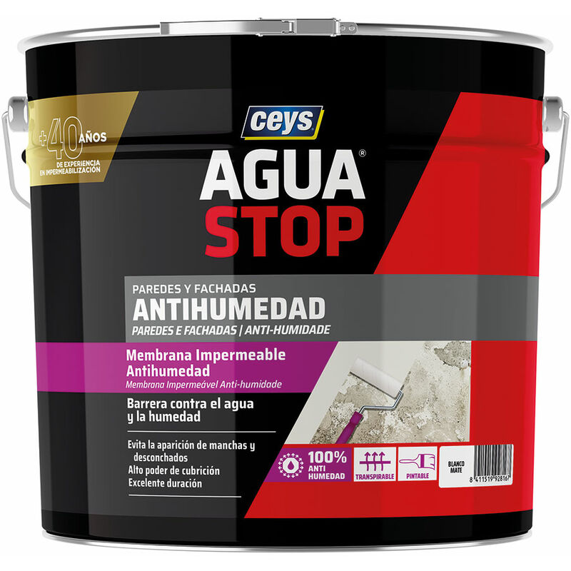 

Aguastop interior/exterior 4kg 902816 - Ceys