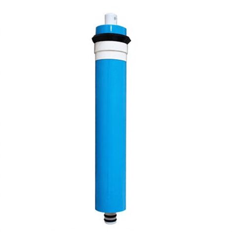 Membrana de ósmosis inversa 1812-75G de 75 GPD, repuesto universal compatible con purificadores de agua domésticos.