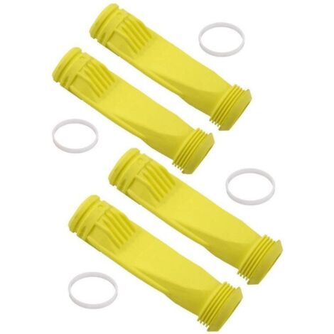 Membrana W69698 da 4 pezzi, compatibile con robot pulitore automatico per piscine Zodiac Baracuda G3 G4 con anello W81600
