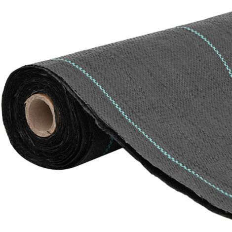 Membrane anti-mauvaises herbes,Film de protection noir 0,5x10 m PP CFW750860